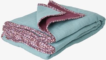 Bild av harmonisk pläd med kontrasterande detaljer