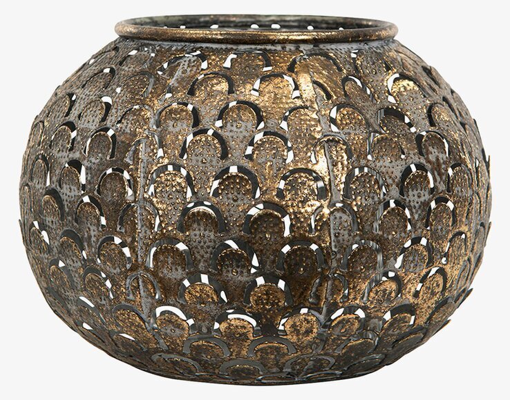 Ljuslykta Alma Leaf Antik G.Brun Liten från A Lot Decoration