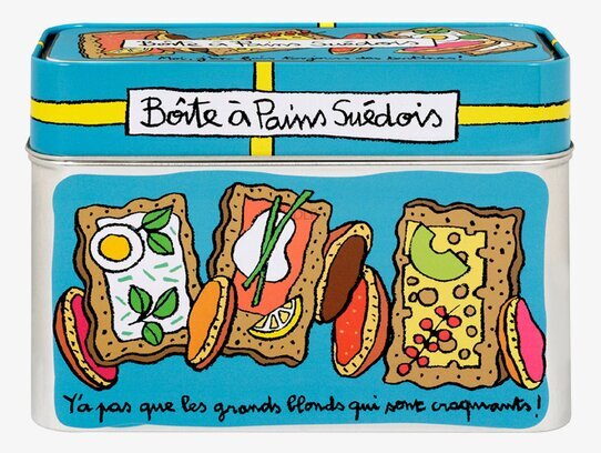 Bild av färgglad plåtburk med lekfull design