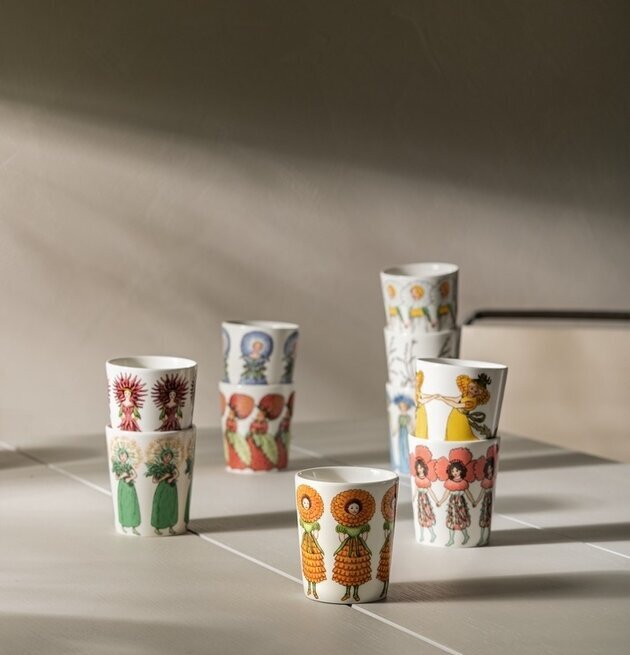 Porslinsmugg Elsa Beskow - Fru Dill från Design House Stockholm