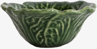 Bild av grön skål med organisk och naturlig design