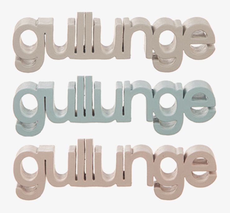 Dekoration Stående Gullunge från Different Design i beige