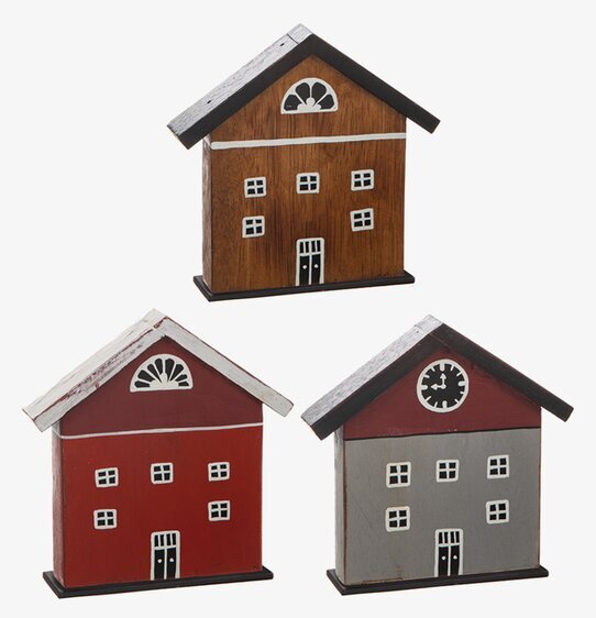 Dekoration Trä Hus från Different Design, rustik charm