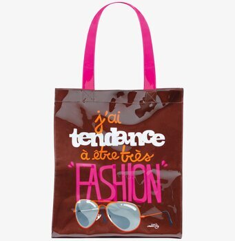 Bild av färgglad och lekfull shoppingväska med stil