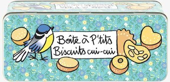 Foto av plåtburk: lekfull design och funktionalitet