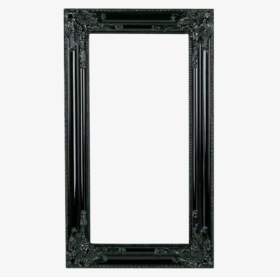 Ram Barock Svart från Werner Voss med elegant design