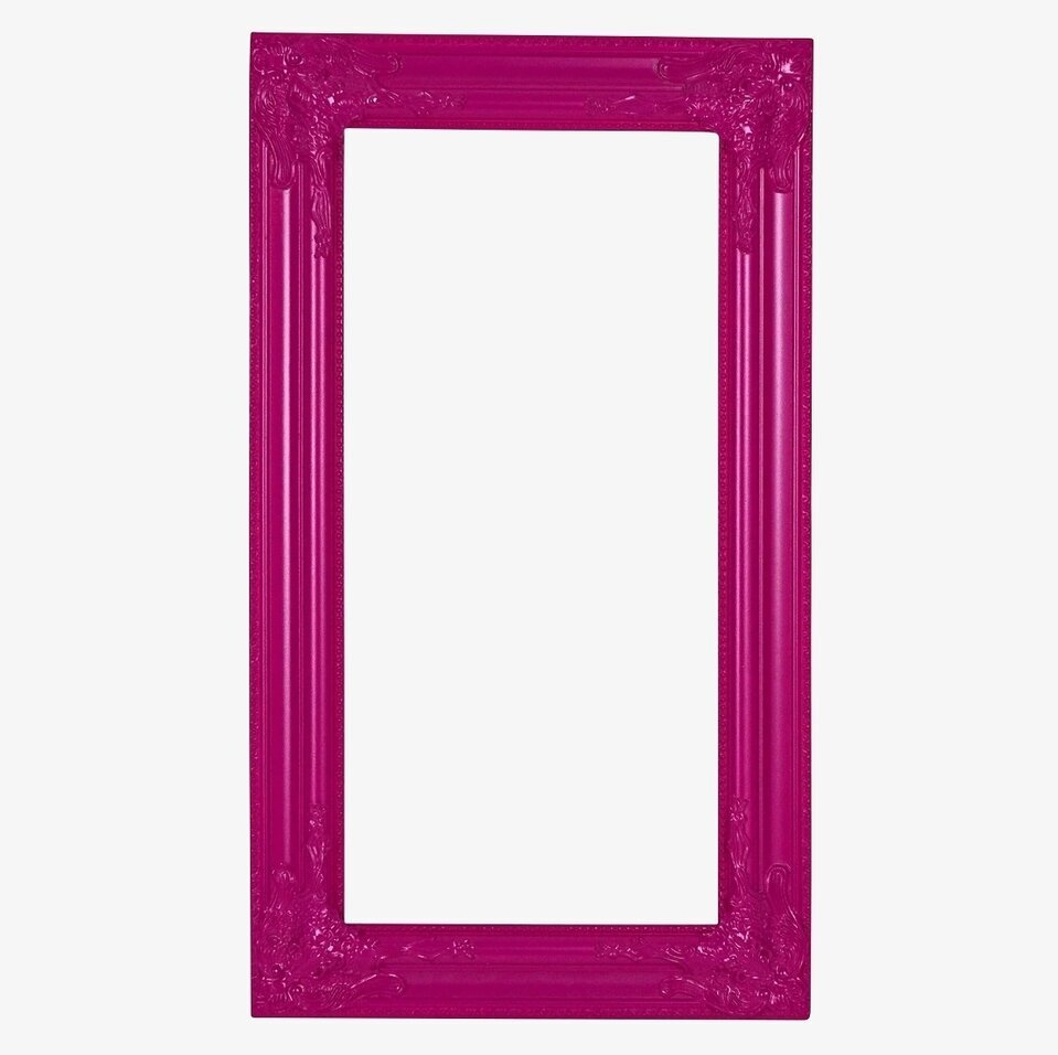 Ram Barock Magenta från Werner Voss med barockdetaljer