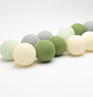 Bild av ljusslinga med harmoniska färgtoner