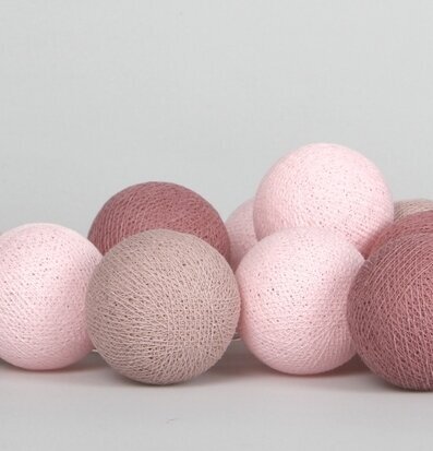 Bild av harmonisk ljusslinga i mjuka pastellfärger