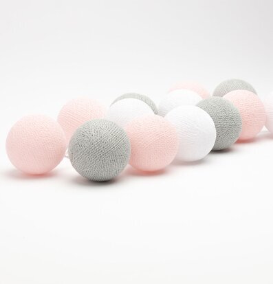 Bild av ljusslinga med mjuka färger och unik textur