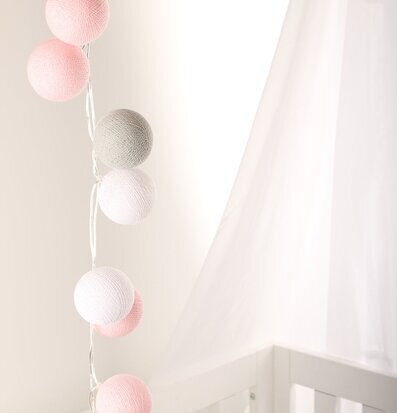 Bild av ljusslinga som skapar harmonisk atmosfär