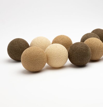 Bild av ljusslinga med harmoniska Sahara-toner