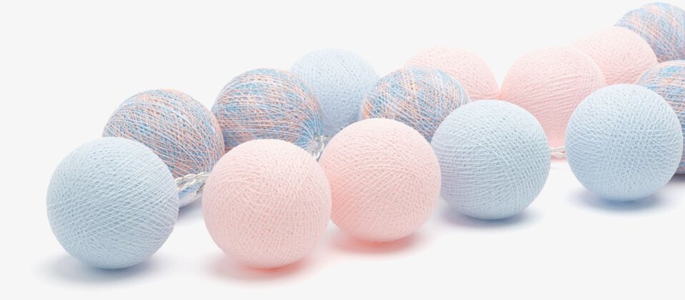 Ljusslinga Happy Lights - Heaven från Happy Lights i pastell