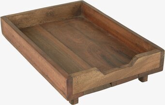 Bild av träarkivbox med unik design och funktionalitet