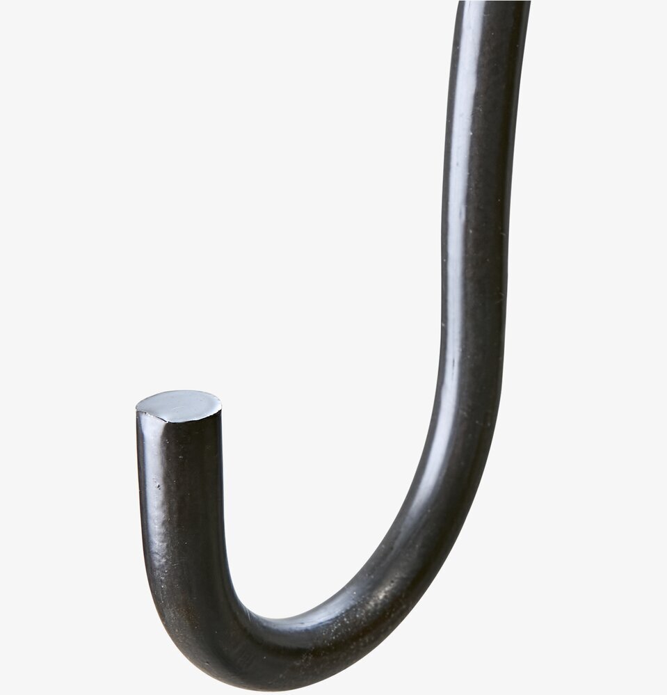 Lykthållare Large Svart/Grå från Affari mot vit bakgrund