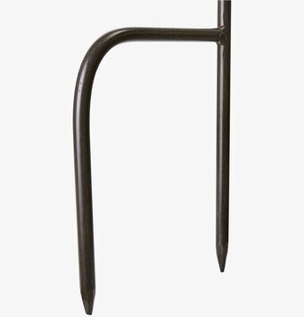 Bild av elegant och funktionell svart lykthållare