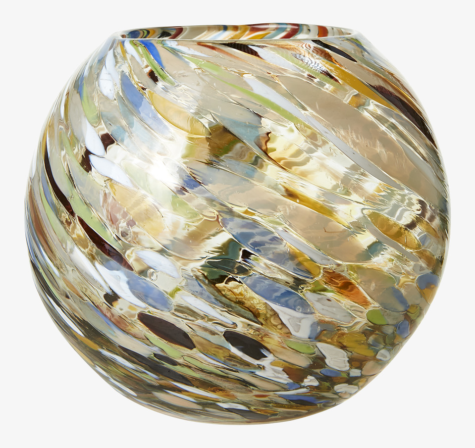 Ljuslykta Flerfärgad Stor från Affari i sfärisk form