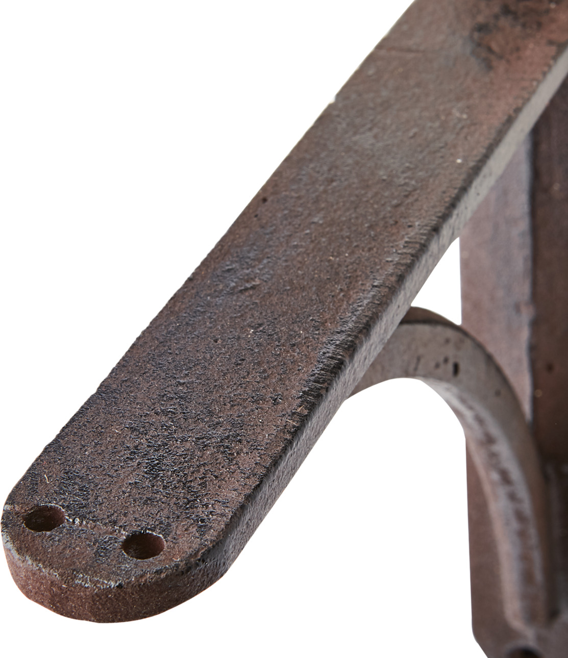 Hyllkonsol Frej Brun/Svart från Affari i rustik metall