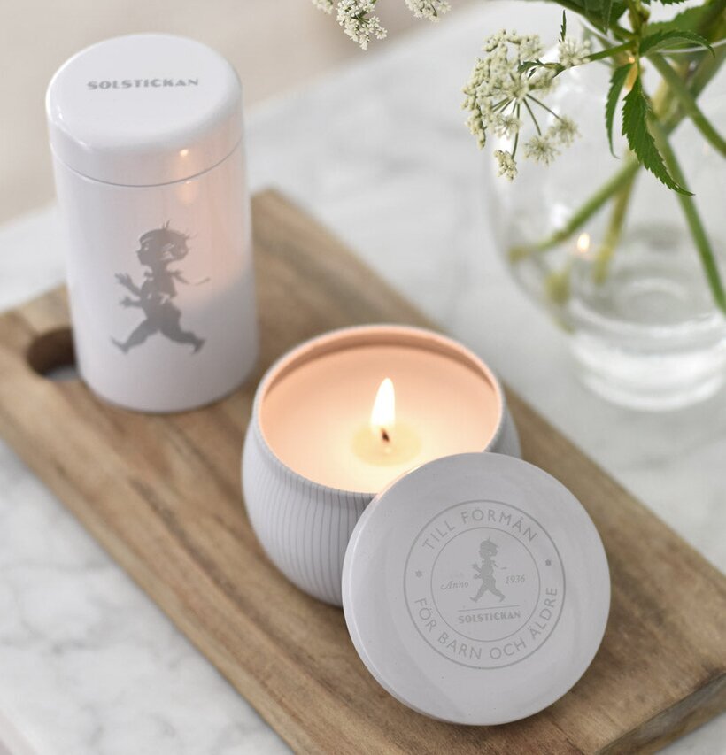 Bild av harmoniskt arrangemang med doftljus