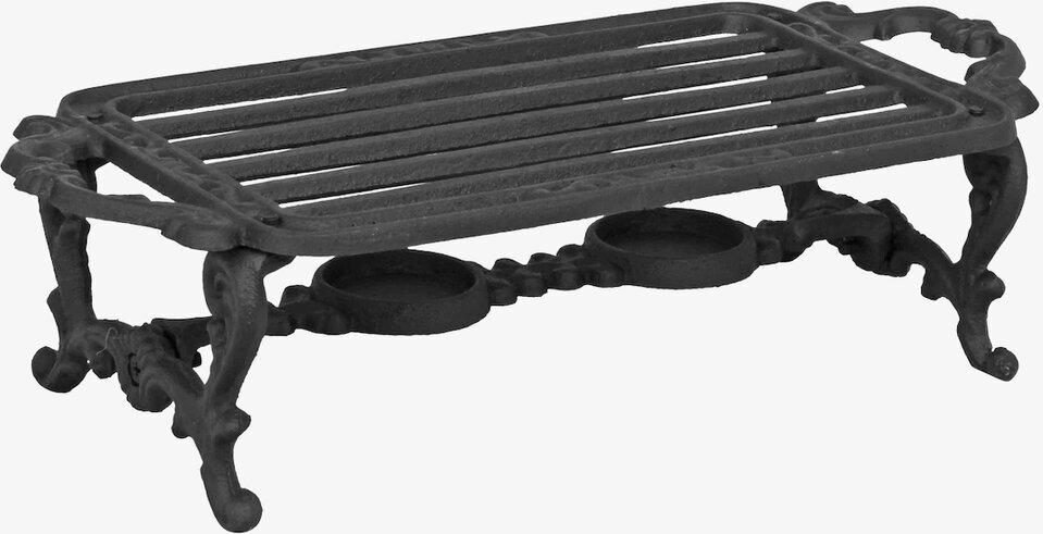 Grytunderlägg Rektangulär Järn från Strömshaga, robust design