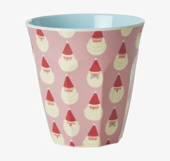 Bild av melaminmugg med charmigt julmotiv