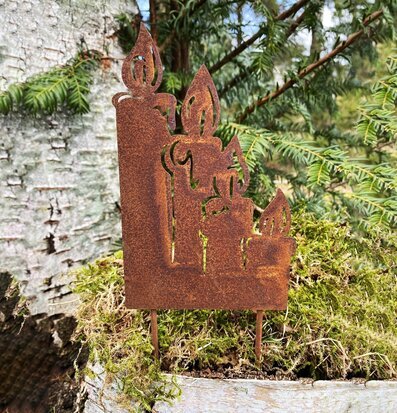 Bild av kreativ och konstnärlig trädgårdsdekoration