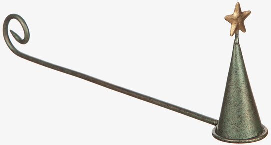 Ljussläckare Gran från Different Design med metallisk yta