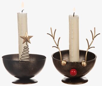 Bild av kreativa ljusstakar med naturinspiration