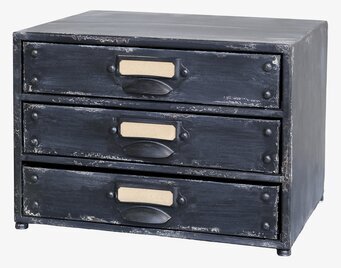 Bild av stilfull skrivbordsbyrå med industriell design