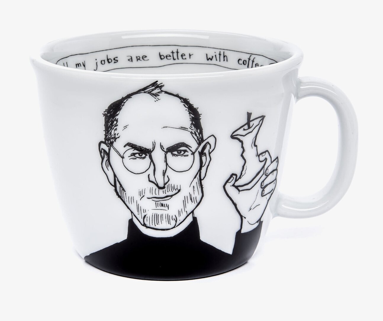 Porslinsmugg Steve - The Apple Man från PolonaPolona