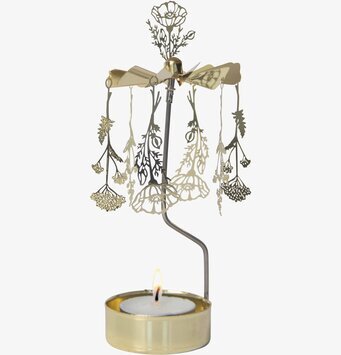 Bild av elegant änglaspel med botaniska detaljer