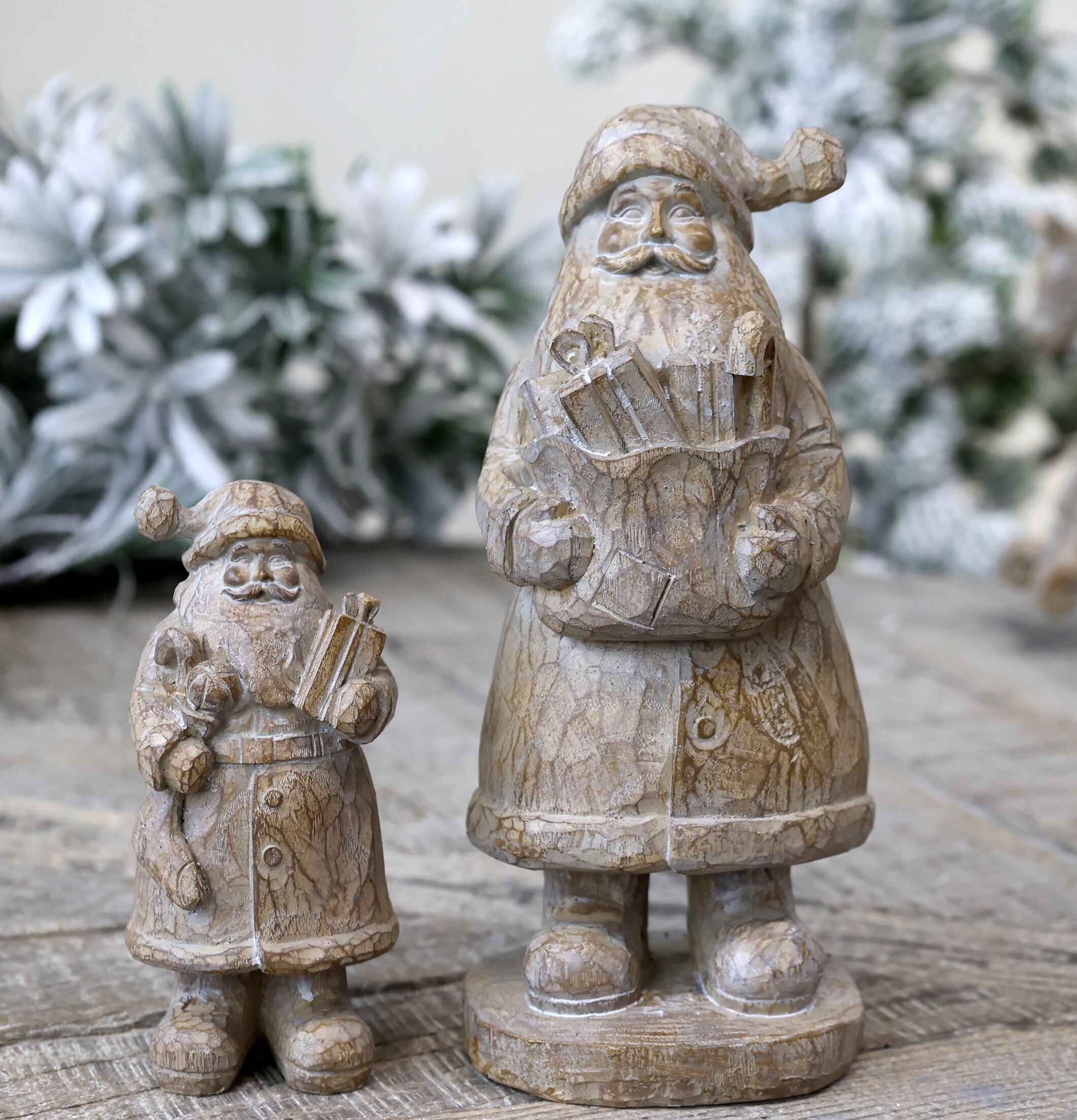 Jultomte Natur från Chic Antique i rustik julmiljö