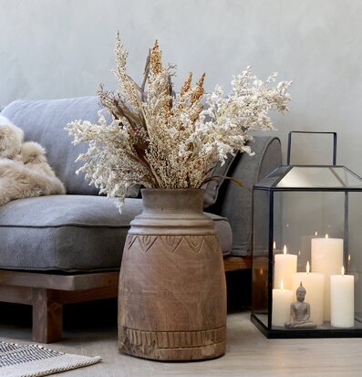 Bild av harmonisk inomhusmiljö med dekorationsdetaljer