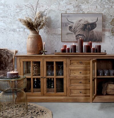 Bild av rustik charm och sofistikerad enkelhet