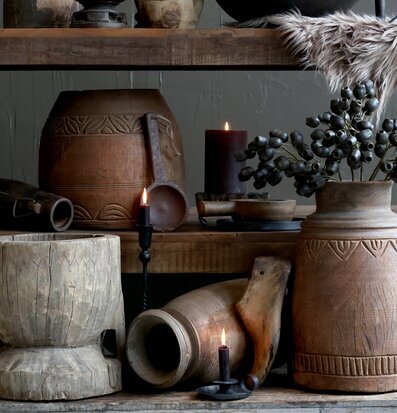 Bild av rustik och tidlös heminredning och dekoration