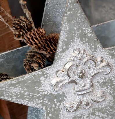 Foto av rustik stjärndekoration i antik stil