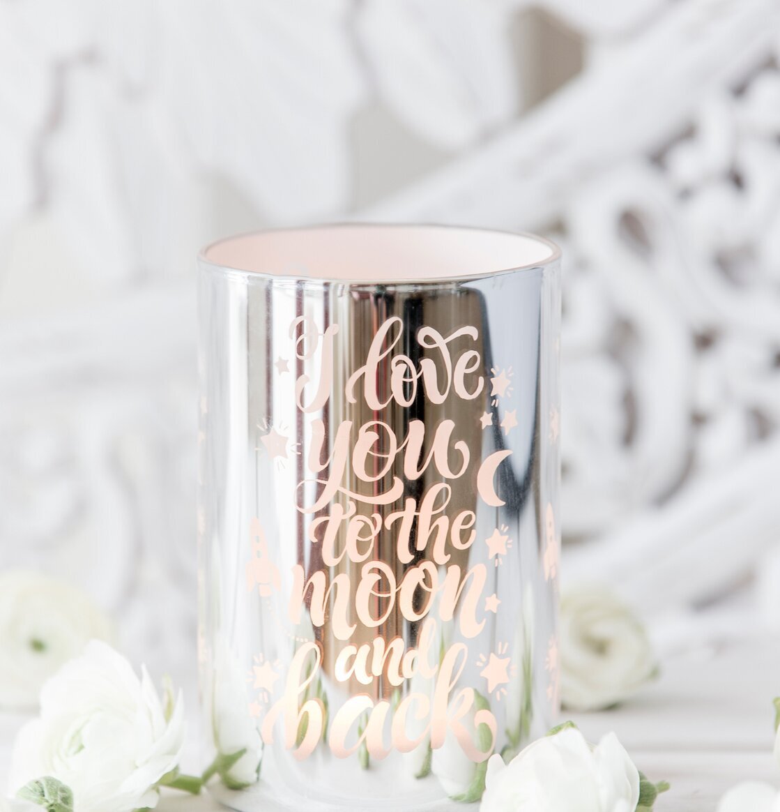 Moon - Majas Cottage ljuslykta med kärleksfullt budskap