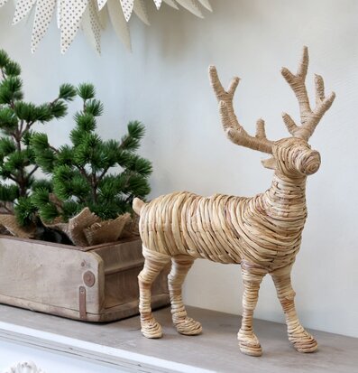 Bild av unik inredning med rottingren och stjärnor