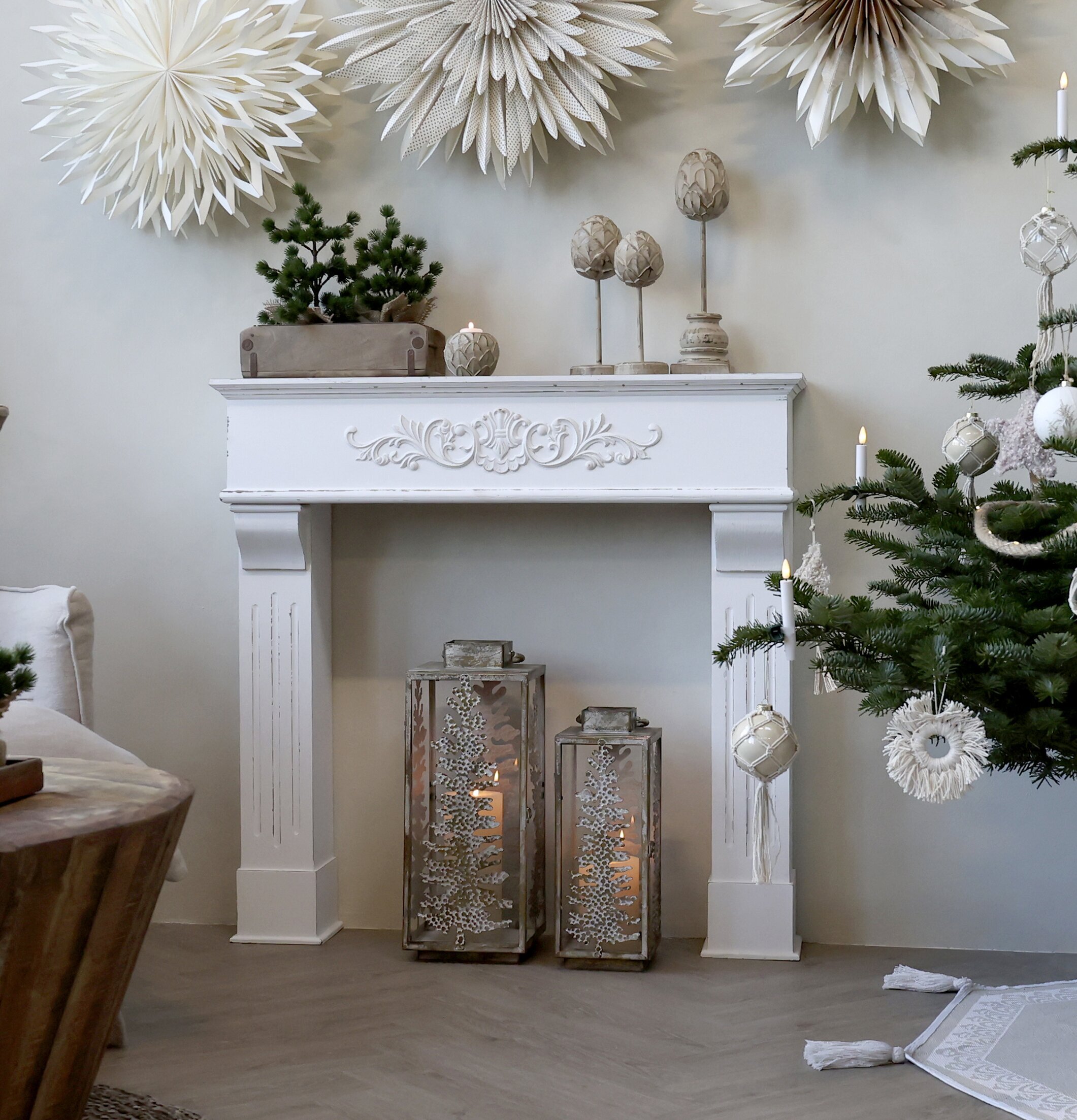 Bild av en elegant och harmonisk inredningsmiljö