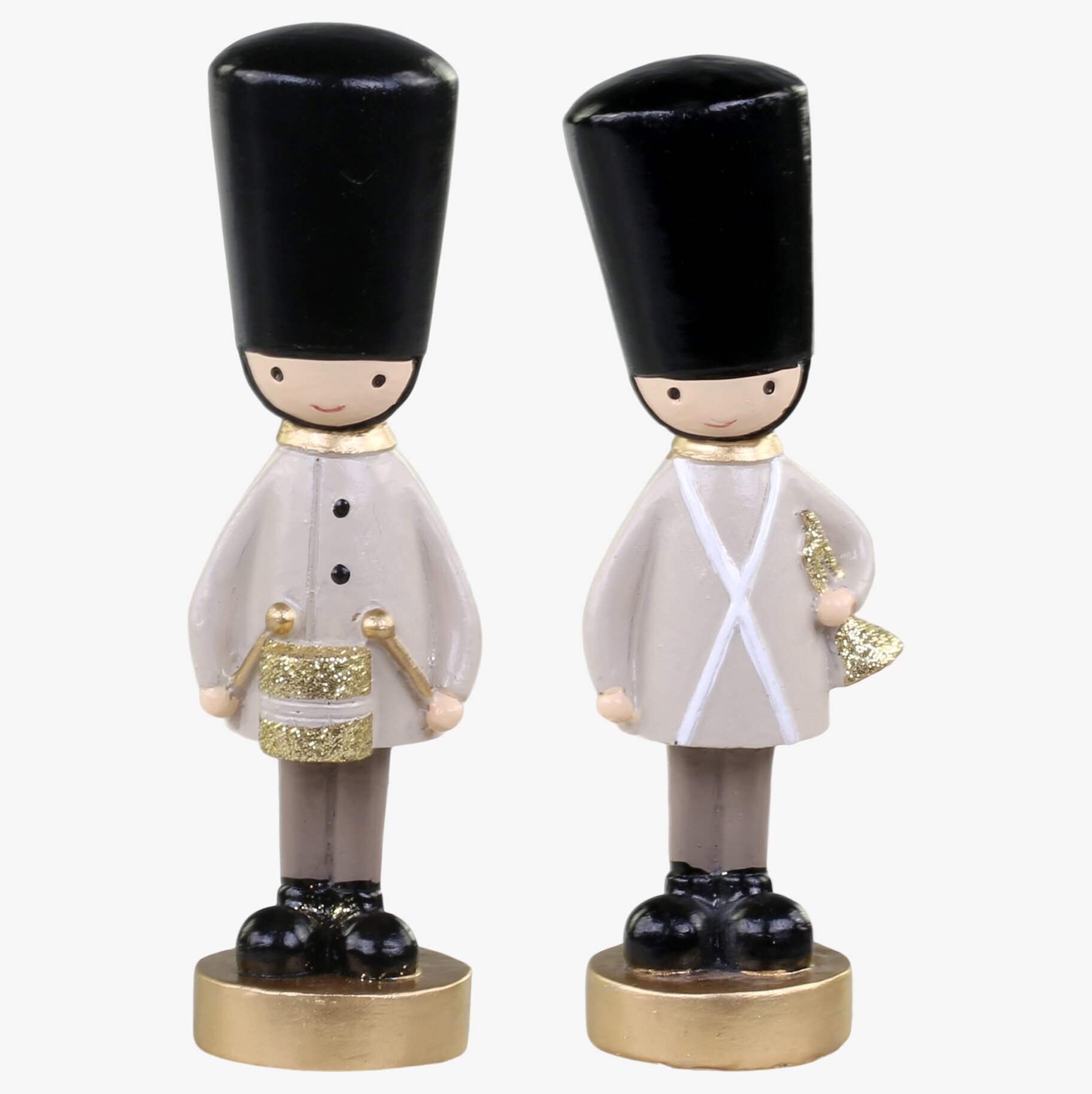 Orkester Set/2 Antique Latte från Chic Antique, två soldater