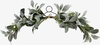 Bild av elegant dekoration med blad och bär