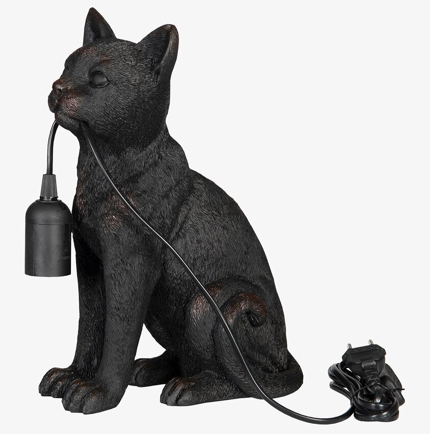 Lampa Katt Poly från A Lot Decoration, realistisk kattlampa