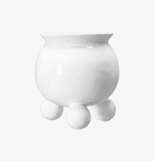 Kruka Anya S Vit från Wikholm Form med unik design