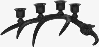 Bild av elegant ljusstake med naturinspirerad design