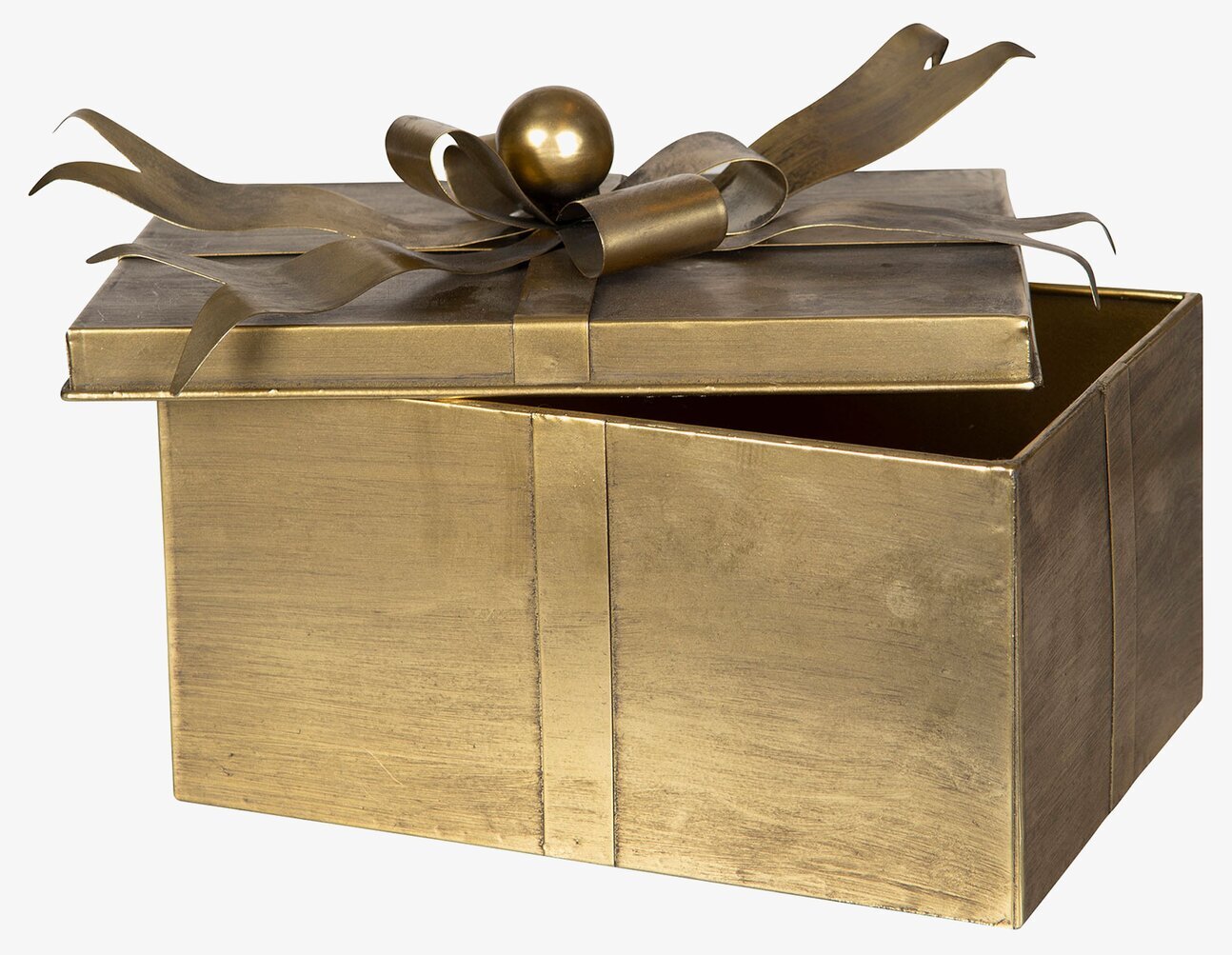 Box Paket Antik Mässing 23cm från A Lot Decoration