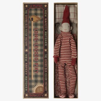 Bild av charmig pixy i retroinspirerad förpackning