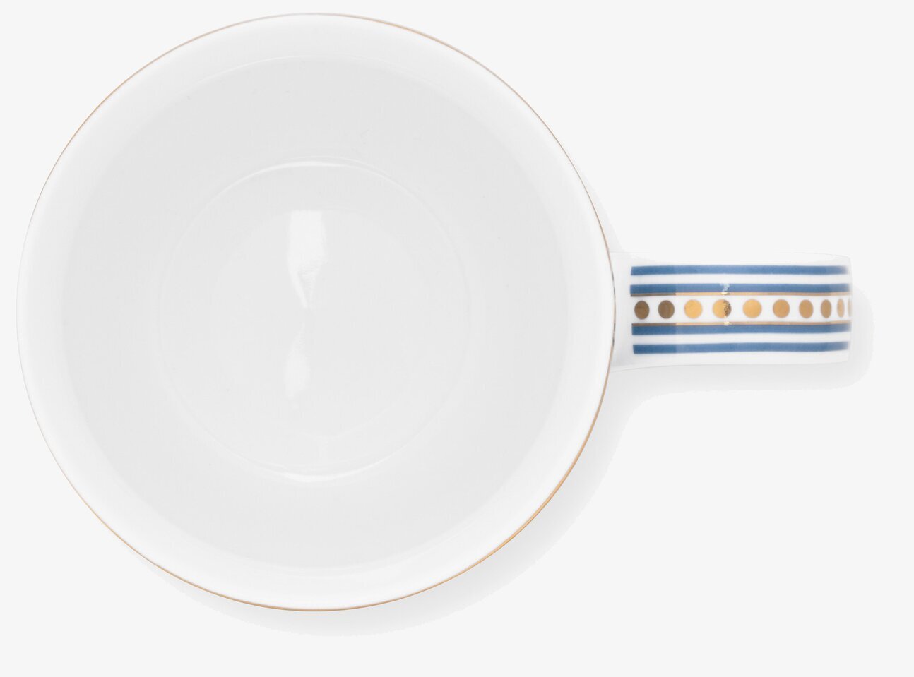 Bild av elegant mugg med geometriskt mönster