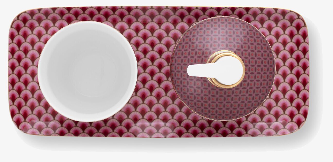 Badrumsset Kyoto Festival Dark Pink från PIP Studio