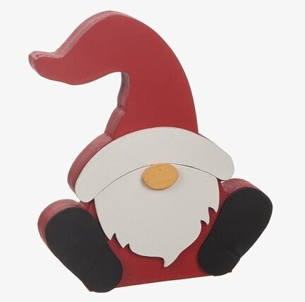 Tomte Sittande Röd från Different Design med julstämning