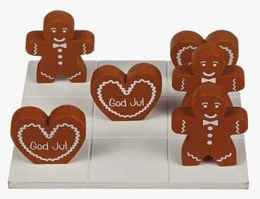 Tre I Rad Hjärta/Pepparkaksgubbe från Different Design